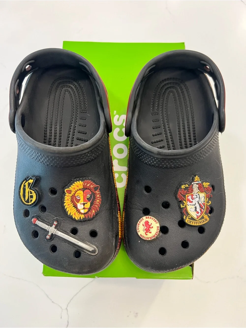 CROCS Kids Harry Potter Gryffindor with jibbitz’s